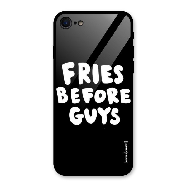 Fries Always Glass Back Case for iPhone 8