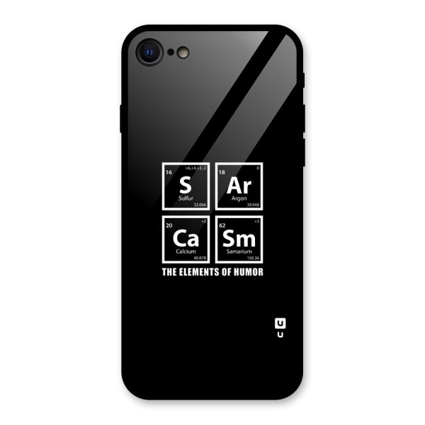 The Elements of Humor Glass Back Case for iPhone 8