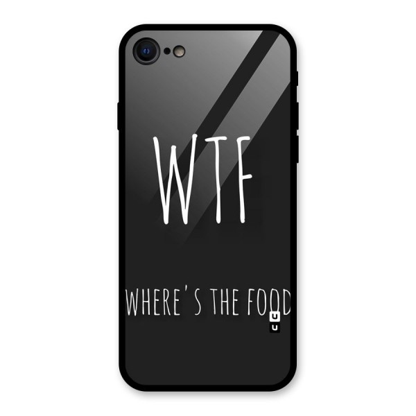 Where The Food Glass Back Case for iPhone 8