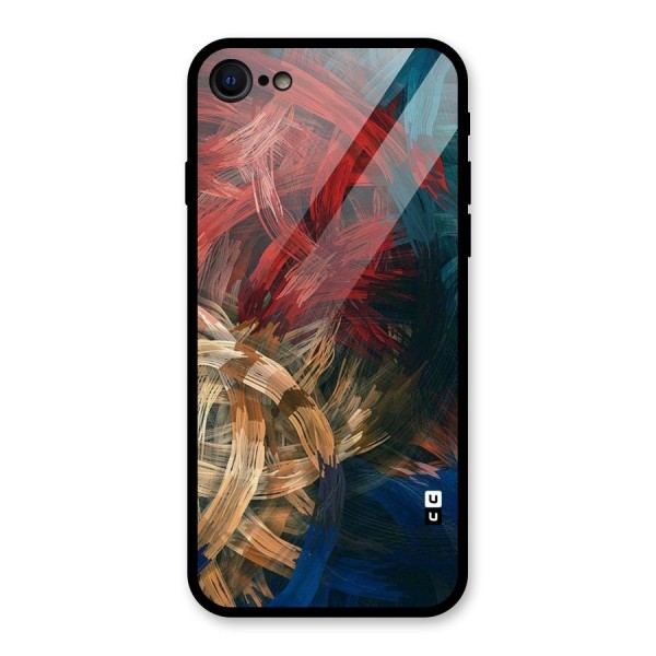 Artsy Colors Glass Back Case for iPhone SE 2020