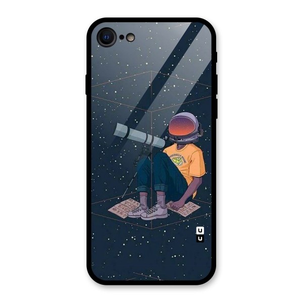 AstroNOT Glass Back Case for iPhone SE 2020