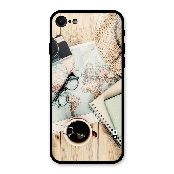 Camera Notebook Glass Back Case for iPhone SE 2020