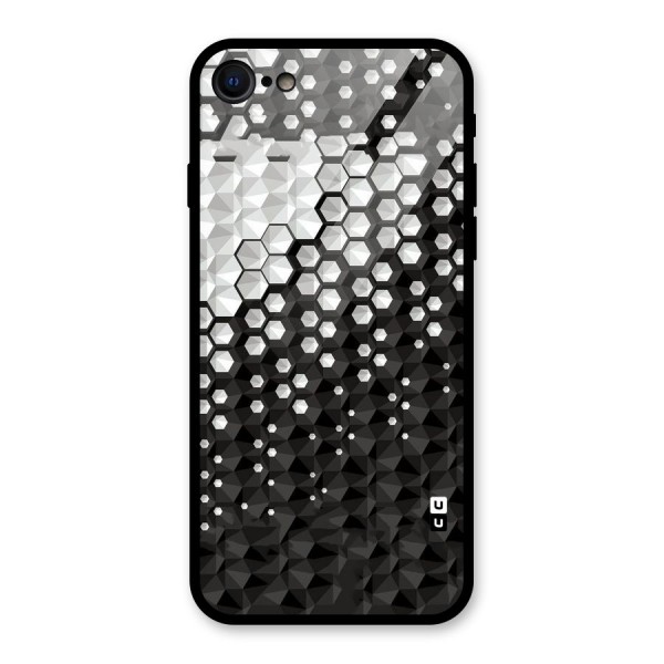 Elite Hexagonal Glass Back Case for iPhone SE 2020