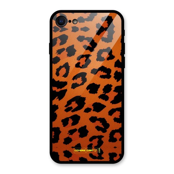 Leopard Glass Back Case for iPhone SE 2020