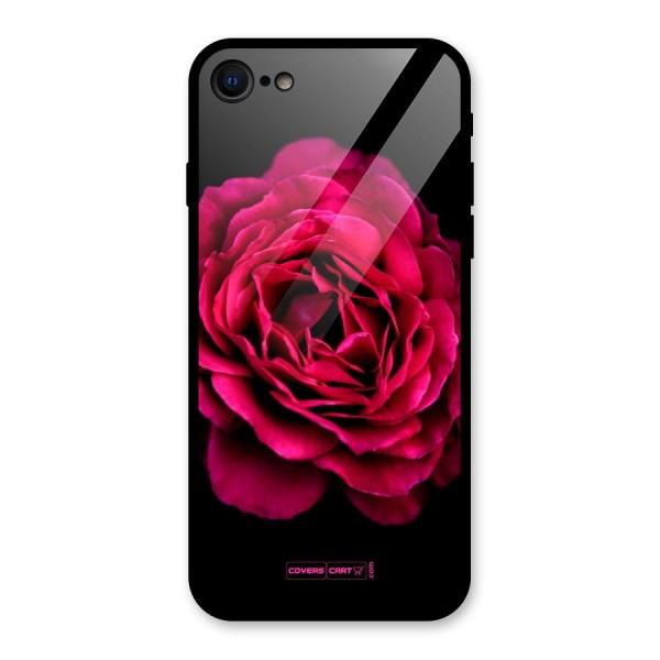 Magical Rose Glass Back Case for iPhone SE 2020