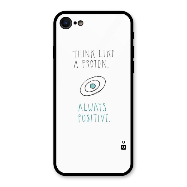 Proton Positive Glass Back Case for iPhone SE 2020