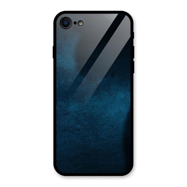 Royal Blue Glass Back Case for iPhone SE 2020