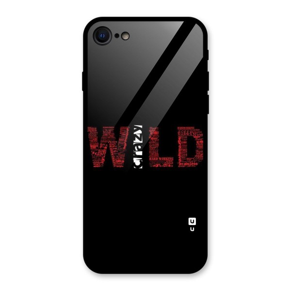Wild Crazy Glass Back Case for iPhone SE 2020