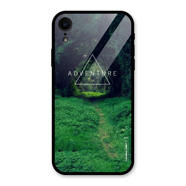Adventure Take Glass Back Case for iPhone XR