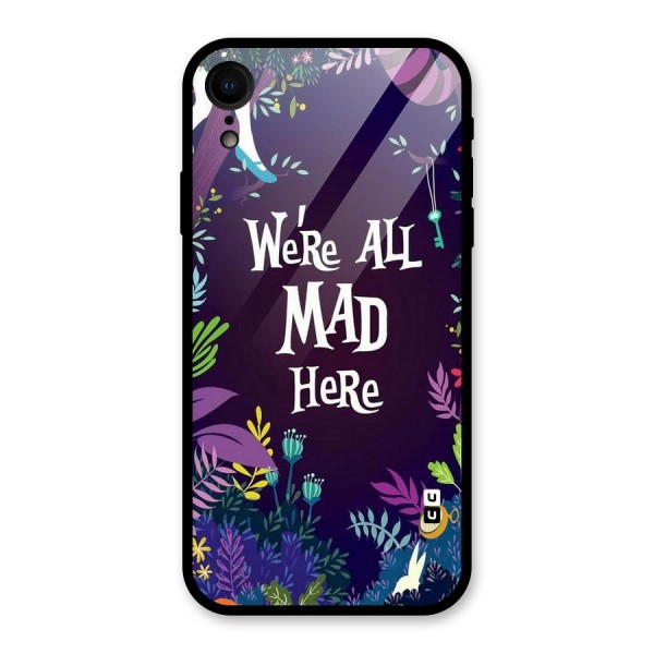 All Mad Glass Back Case for iPhone XR