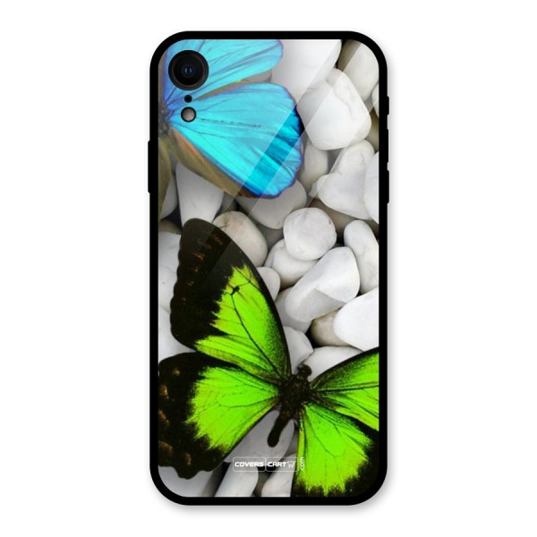 Beautiful Butterflies Glass Back Case for iPhone XR
