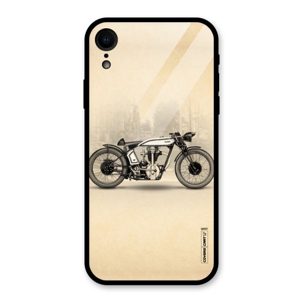 Bike Ride Glass Back Case for iPhone XR
