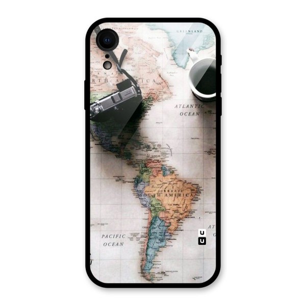 Coffee And Travel Glass Back Case for iPhone XR