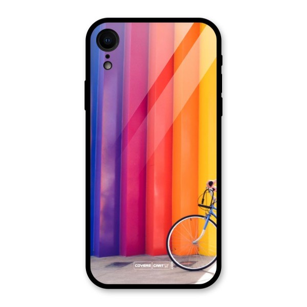 Colorful Walls Glass Back Case for iPhone XR