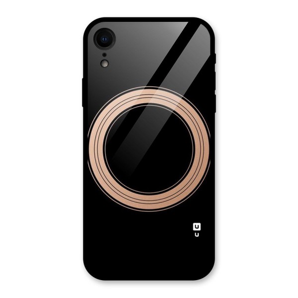 Elite Circle Glass Back Case for iPhone XR
