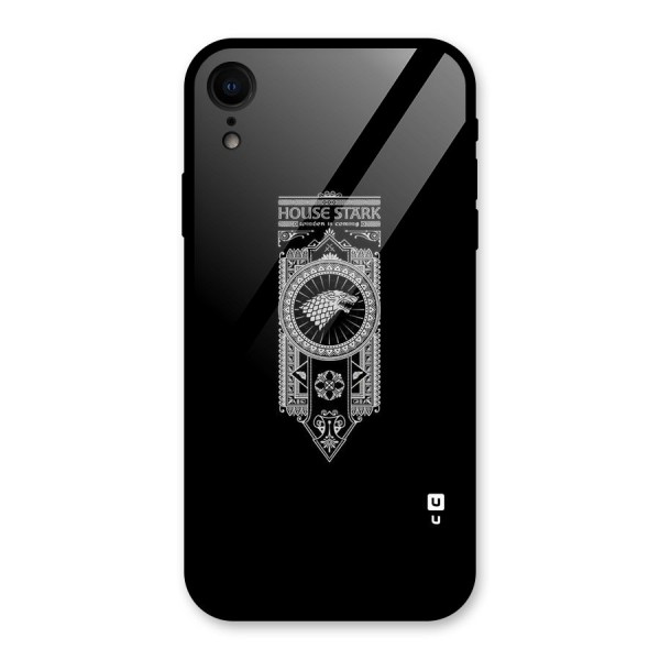 House Banner Glass Back Case for iPhone XR