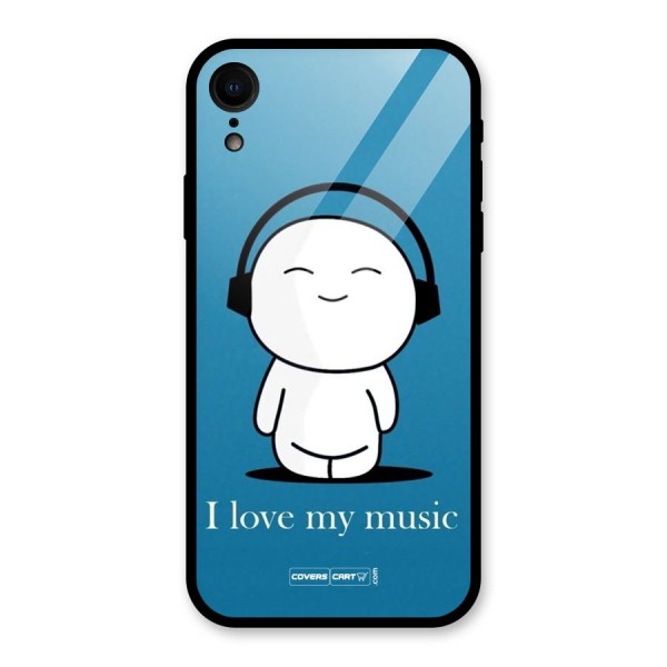 Love for Music Glass Back Case for iPhone XR