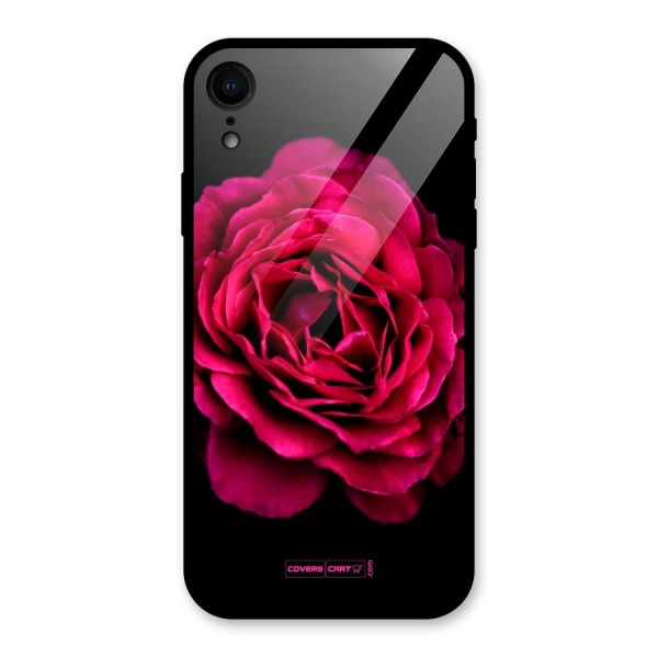Magical Rose Glass Back Case for iPhone XR