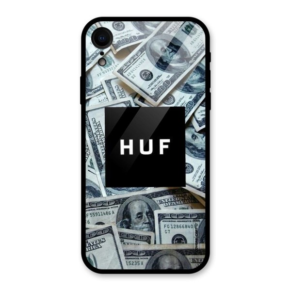 Money Life Glass Back Case for iPhone XR