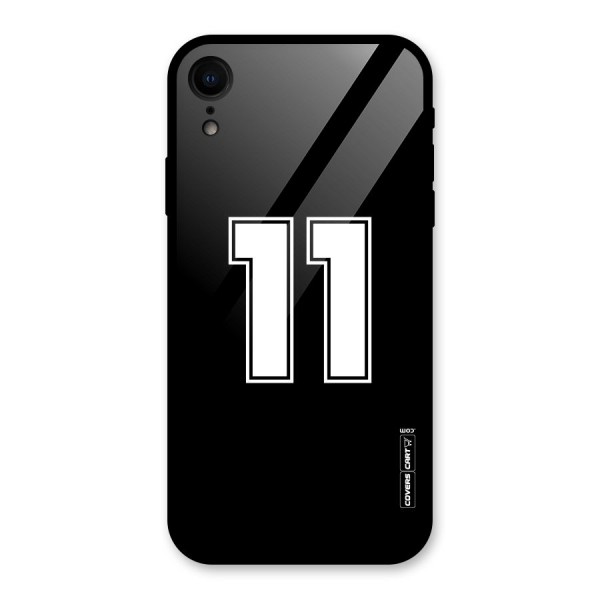 Number 11 Glass Back Case for iPhone XR