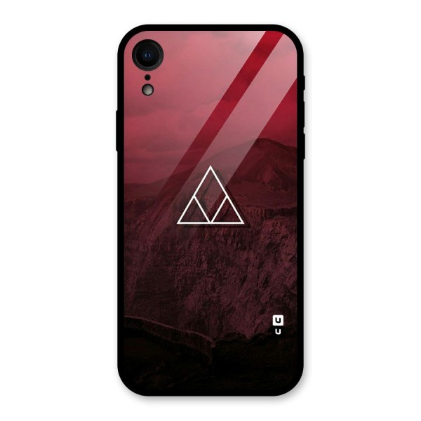 Red Hills Glass Back Case for iPhone XR