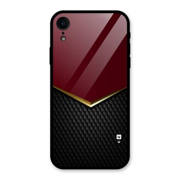 Rich Design Glass Back Case for iPhone XR