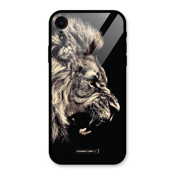 Roaring Lion Glass Back Case for iPhone XR