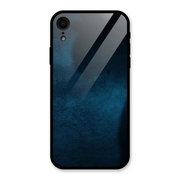 Royal Blue Glass Back Case for iPhone XR