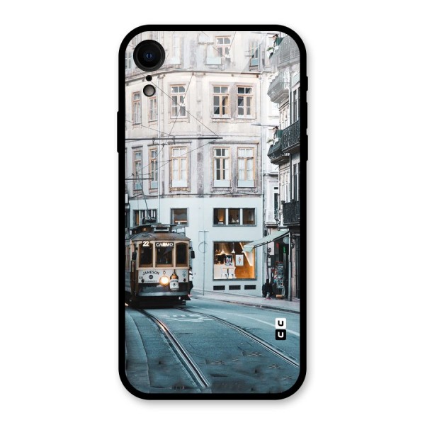 Tramp Train Glass Back Case for iPhone XR