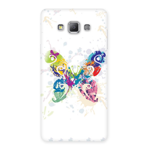 Abstract Butterfly Back Case for Galaxy A7