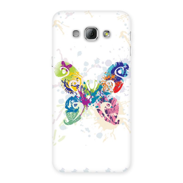 Abstract Butterfly Back Case for Galaxy A8
