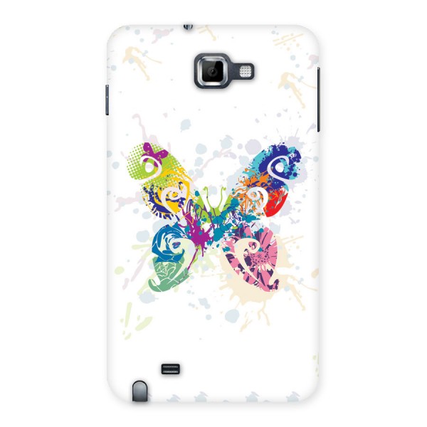 Abstract Butterfly Back Case for Galaxy Note