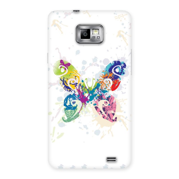 Abstract Butterfly Back Case for Galaxy S2