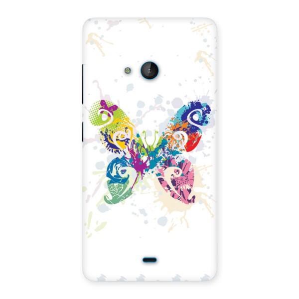 Abstract Butterfly Back Case for Lumia 540