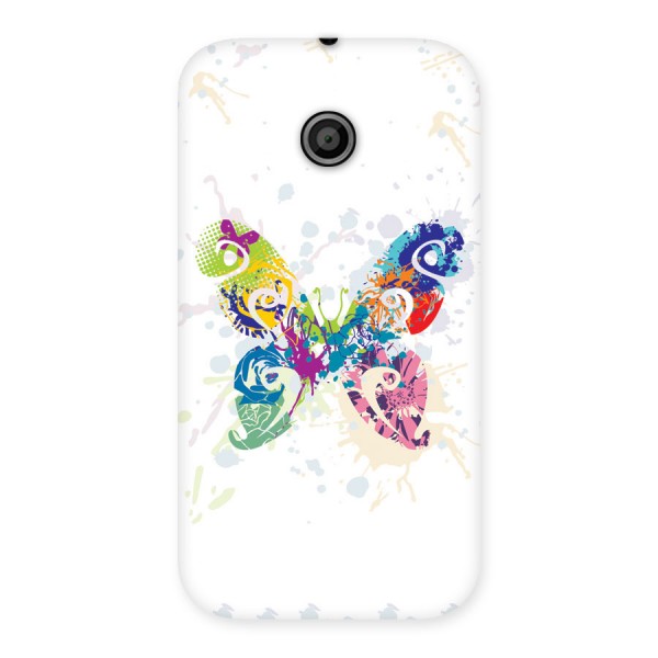 Abstract Butterfly Back Case for Moto E