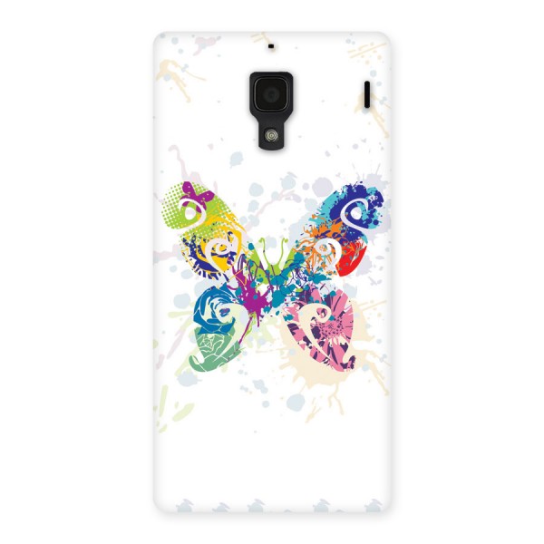 Abstract Butterfly Back Case for Redmi 1S