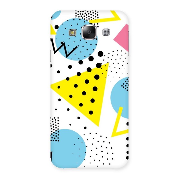 Abstract Geometry Back Case for Samsung Galaxy E5