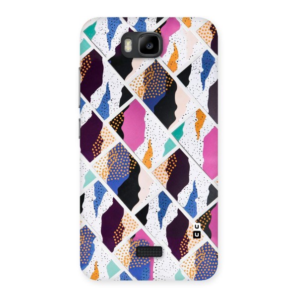Abstract Polka Back Case for Honor Bee