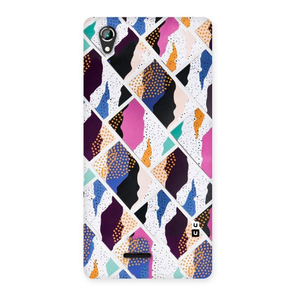 Abstract Polka Back Case for Lava Iris 800