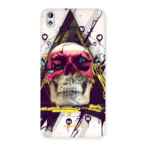 Abstract Skull Back Case for HTC Desire 816g