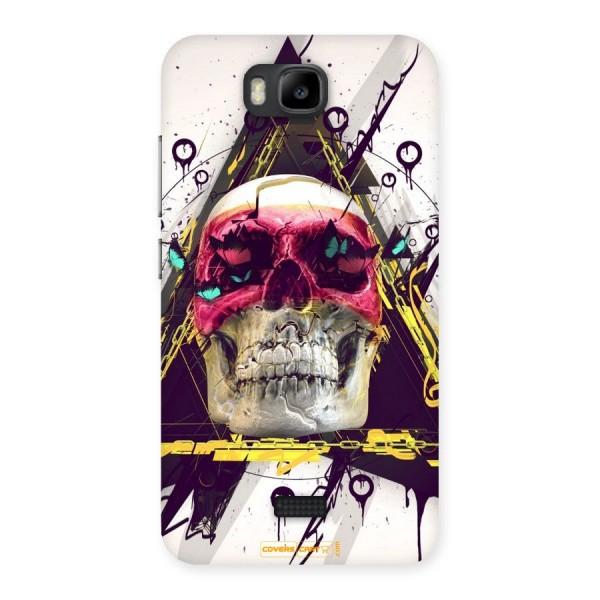 Abstract Skull Back Case for Honor Bee