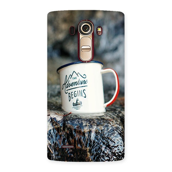 Adventure Begins Back Case for LG G4