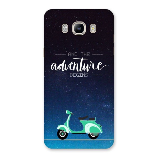 Adventure Scooter Back Case for Galaxy On8