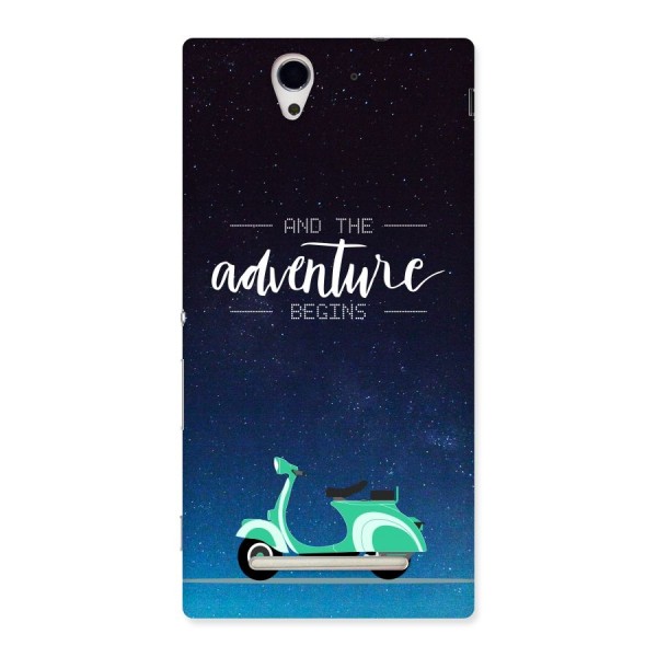 Adventure Scooter Back Case for Sony Xperia C3