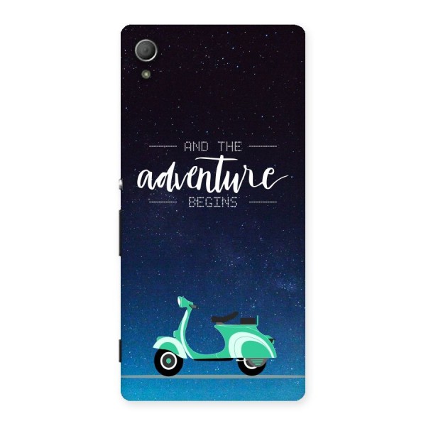 Adventure Scooter Back Case for Xperia Z4
