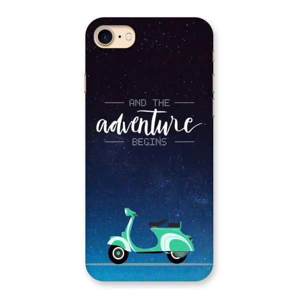 Adventure Scooter Back Case for iPhone 7