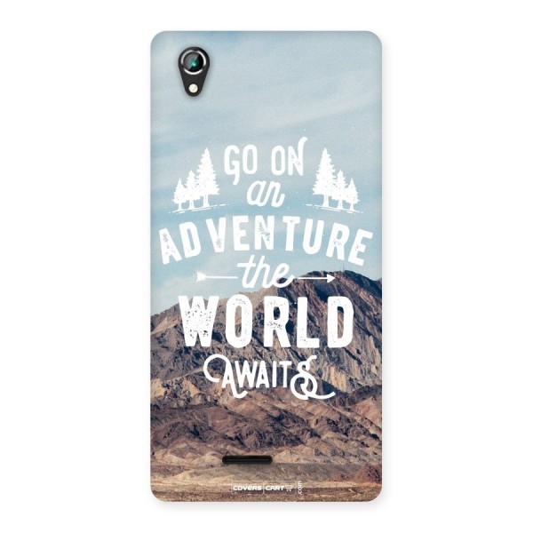 Adventure World Back Case for Lava Iris 800