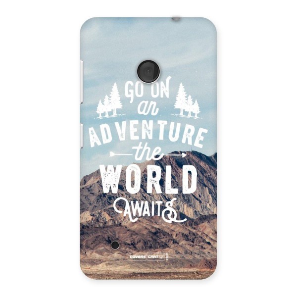 Adventure World Back Case for Lumia 530