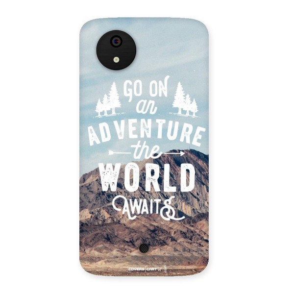 Adventure World Back Case for Micromax Canvas A1