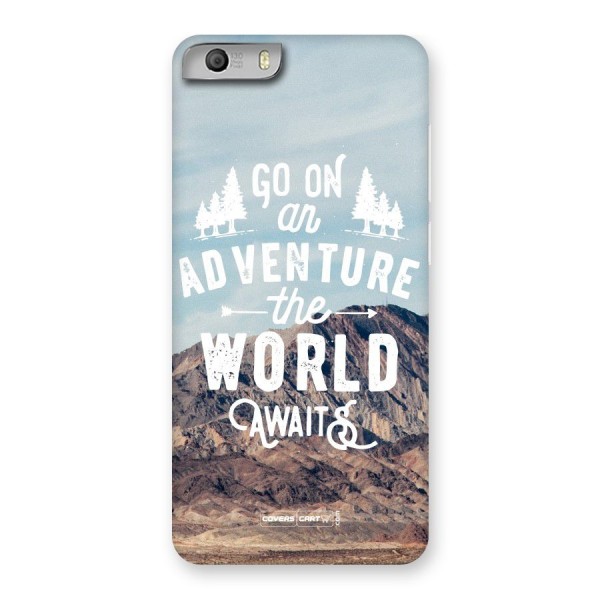 Adventure World Back Case for Micromax Canvas Knight 2
